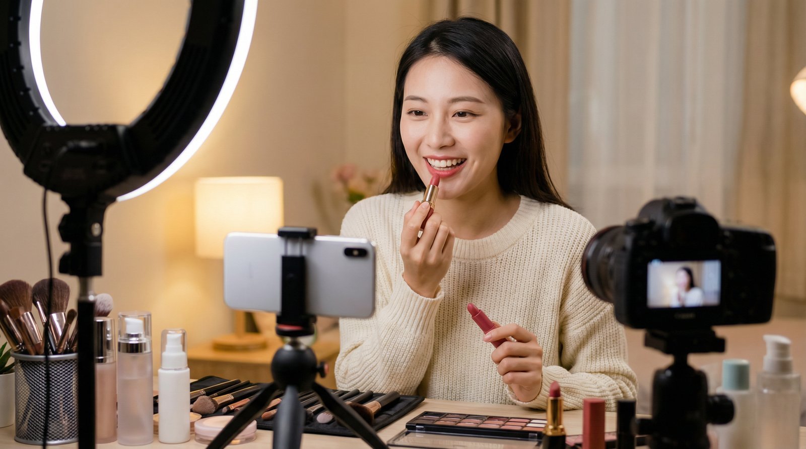 黑丝教程视频-美妆化妆教学